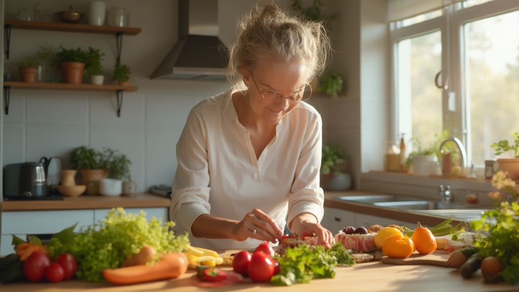중년의 다이어트 비법 효과적인 식단 전략